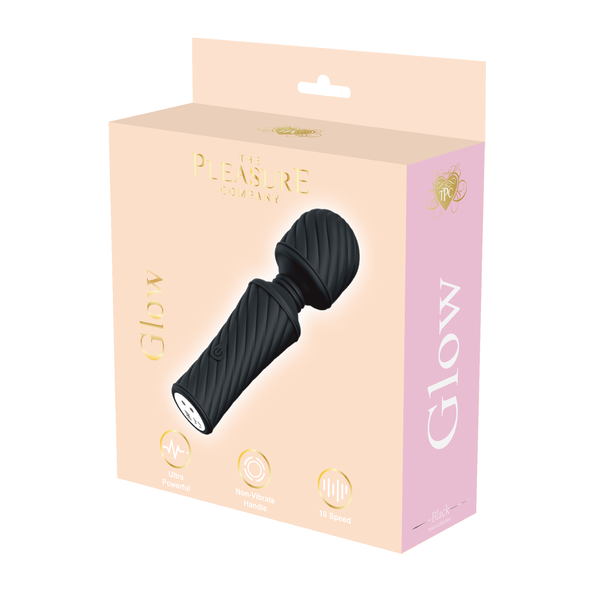 Glow Mini Power Wand - Black