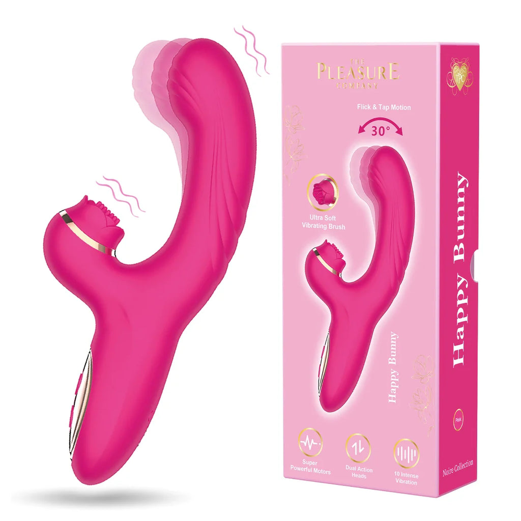 Happy Bunny - Dual Stimulator Massager