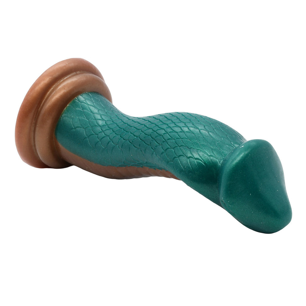 SavageMe Toys Kaiju Serpent Oro adult dildo with detailed serpent design and realistic texture for adult pleasure.