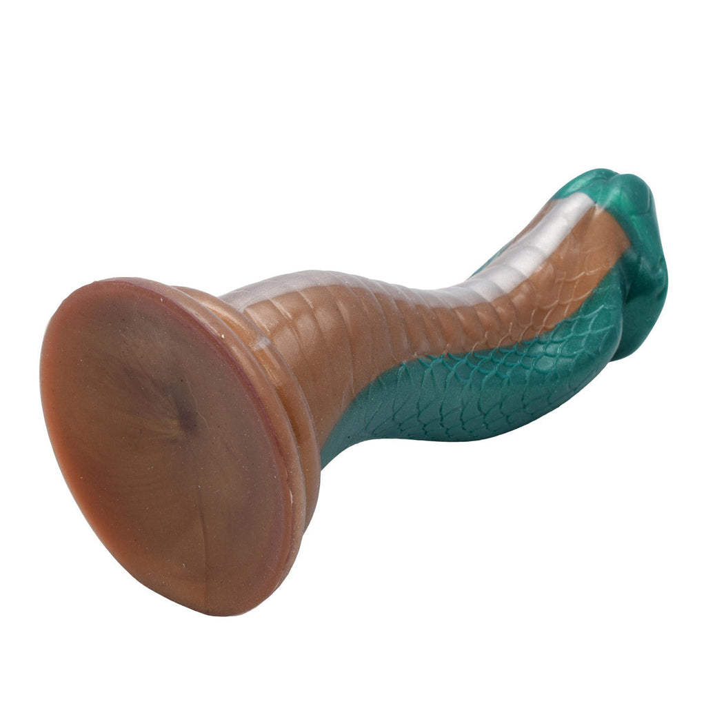 SavageMe Toys Kaiju Serpent Oro adult dildo featuring a serpent design, realistic texture, and ergonomic shape for pleasure.
