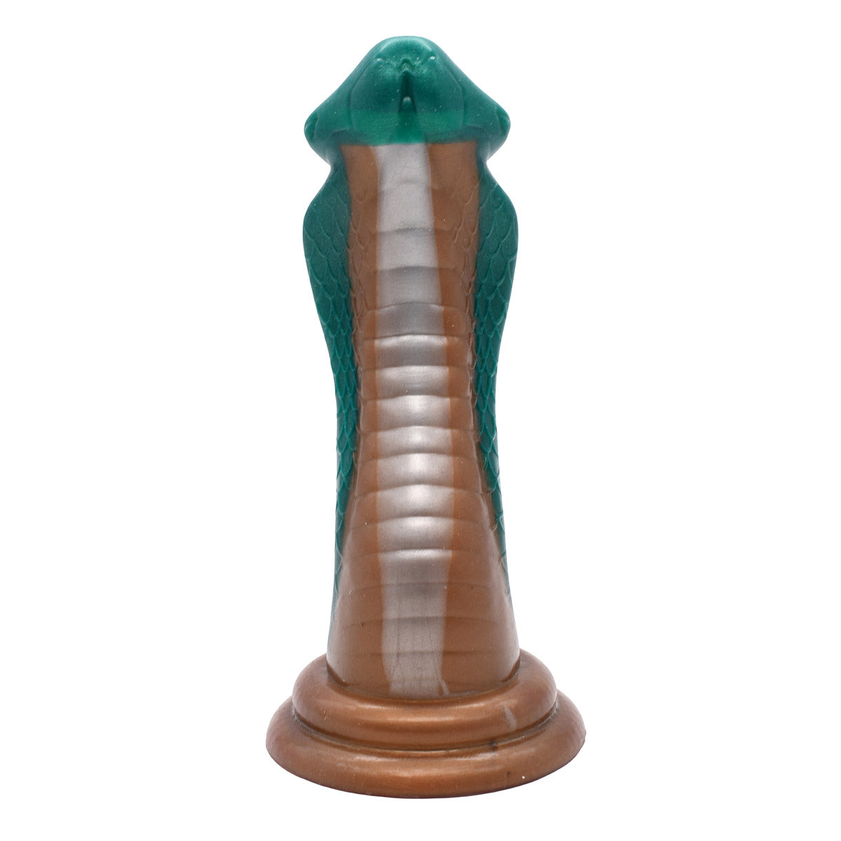 SavageMe Toys Kaiju Serpent Oro adult dildo with detailed serpent design, realistic texture, and vibrant color for adult pleasure.