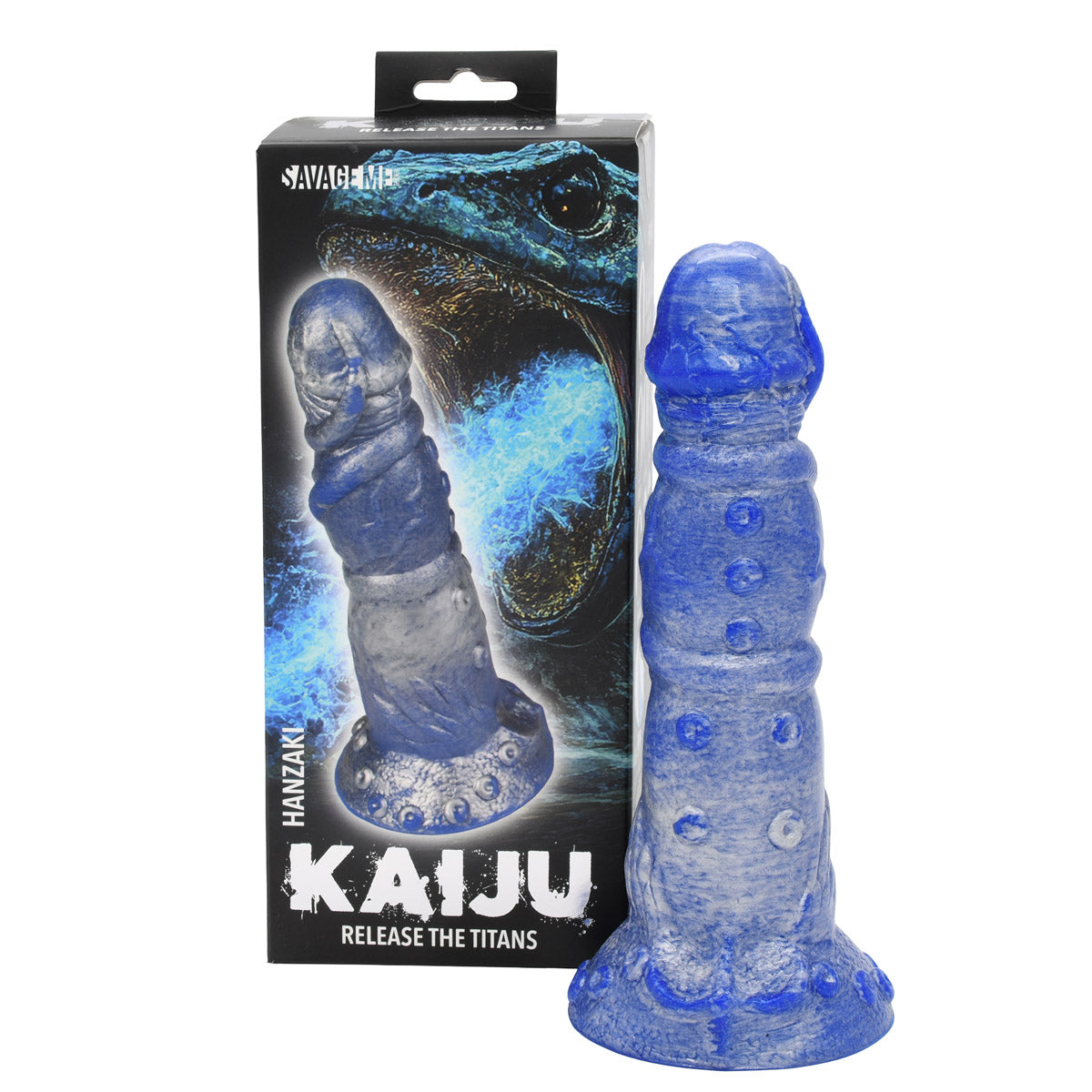 SavageMe Toys Kaiju Hanzaki adult dildo featuring detailed design and realistic texture for enhanced pleasure.
