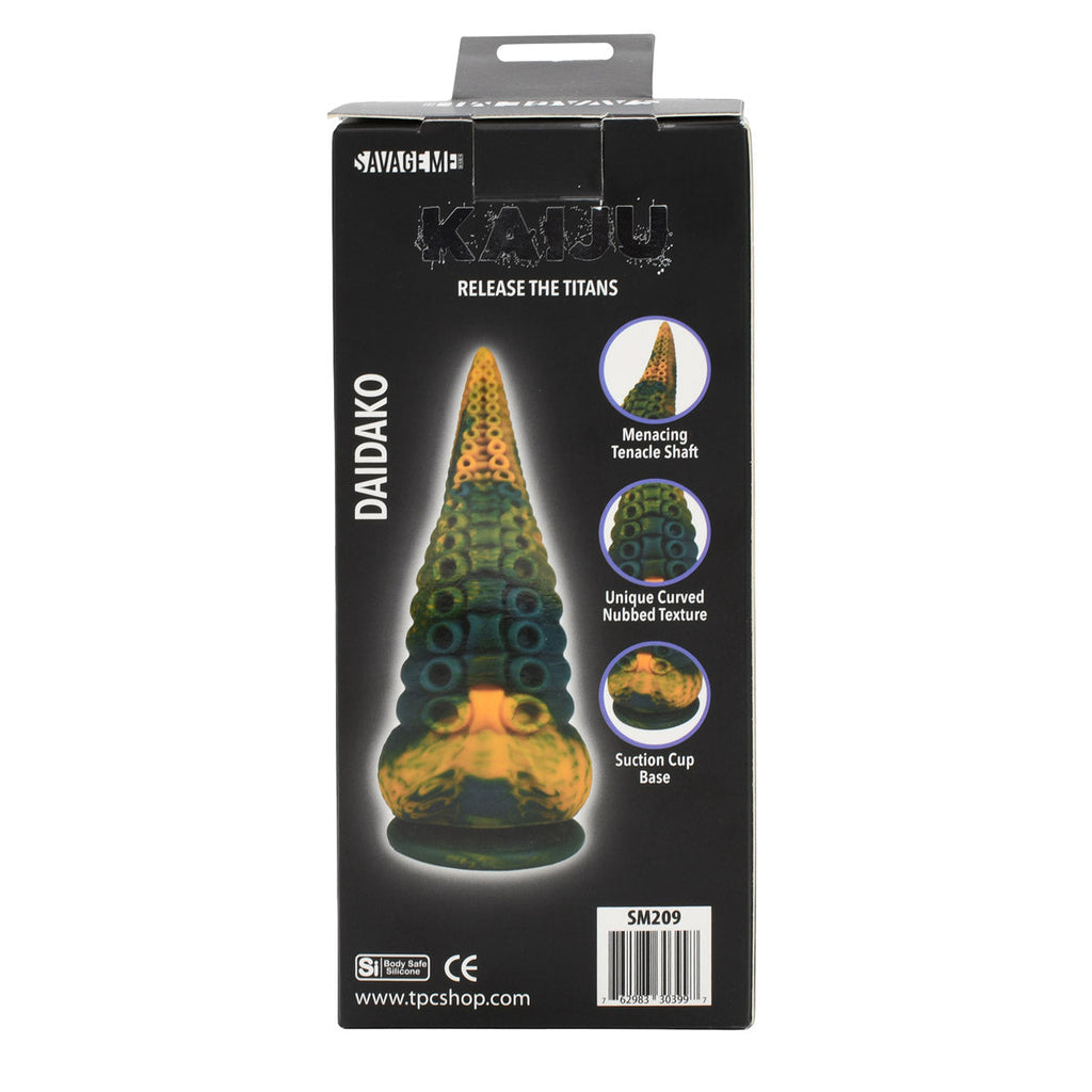SavageMe Toys Kaiju Daidako adult dildo in realistic design, flexible and textured for enhanced pleasure.