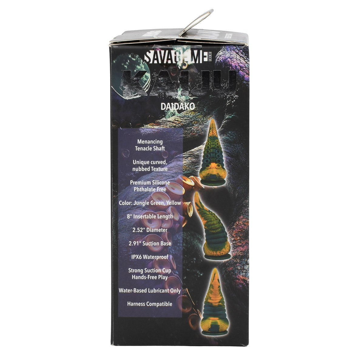 SavageMe Toys Kaiju Daidako adult dildo with detailed design, realistic texture, and lifelike appearance for intimate pleasure.
