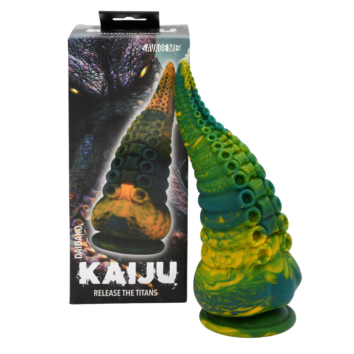SavageMe Toys Kaiju Daidako adult dildo with realistic design and textured surface for enhanced pleasure.