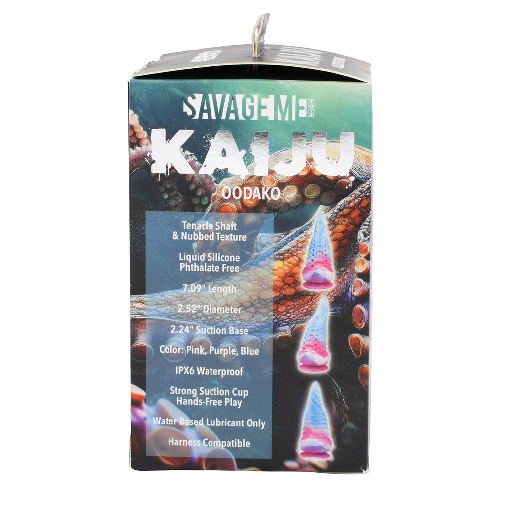 SavageMe Toys Kaiju Oodako adult dildo featuring realistic tentacle design for enhanced pleasure.