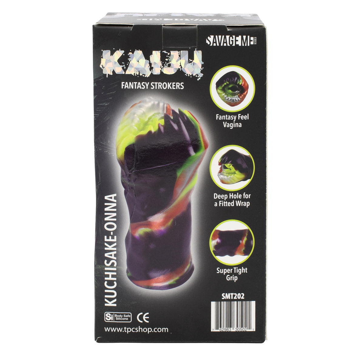 KAIJU Kuchisake-Onna adult stroker from SavageMe Toys, featuring detailed interior design for realistic sensation.