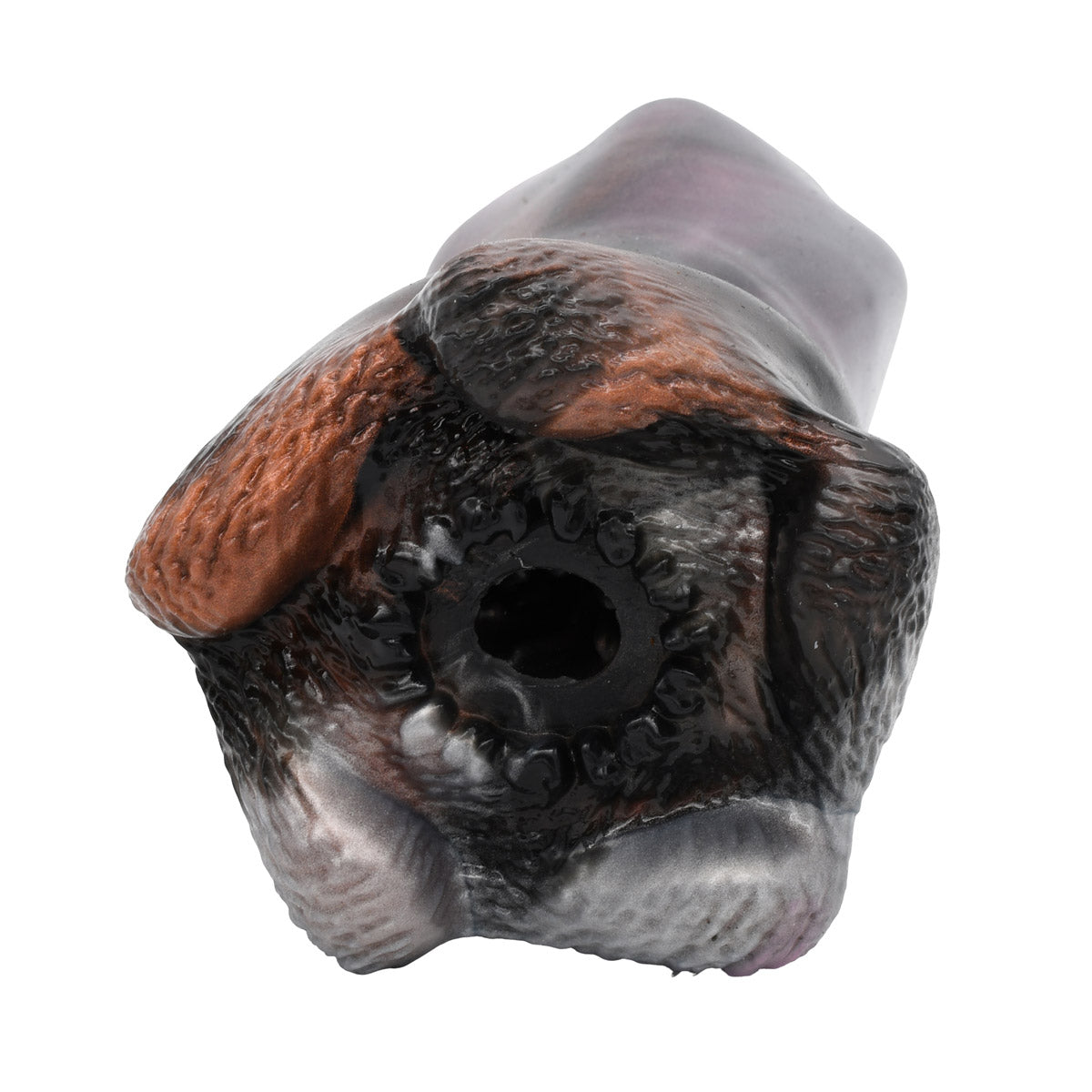 SavageMe Toys KAIJU Gorgon fantasy adult stroker showing textured interior and sleek exterior design.