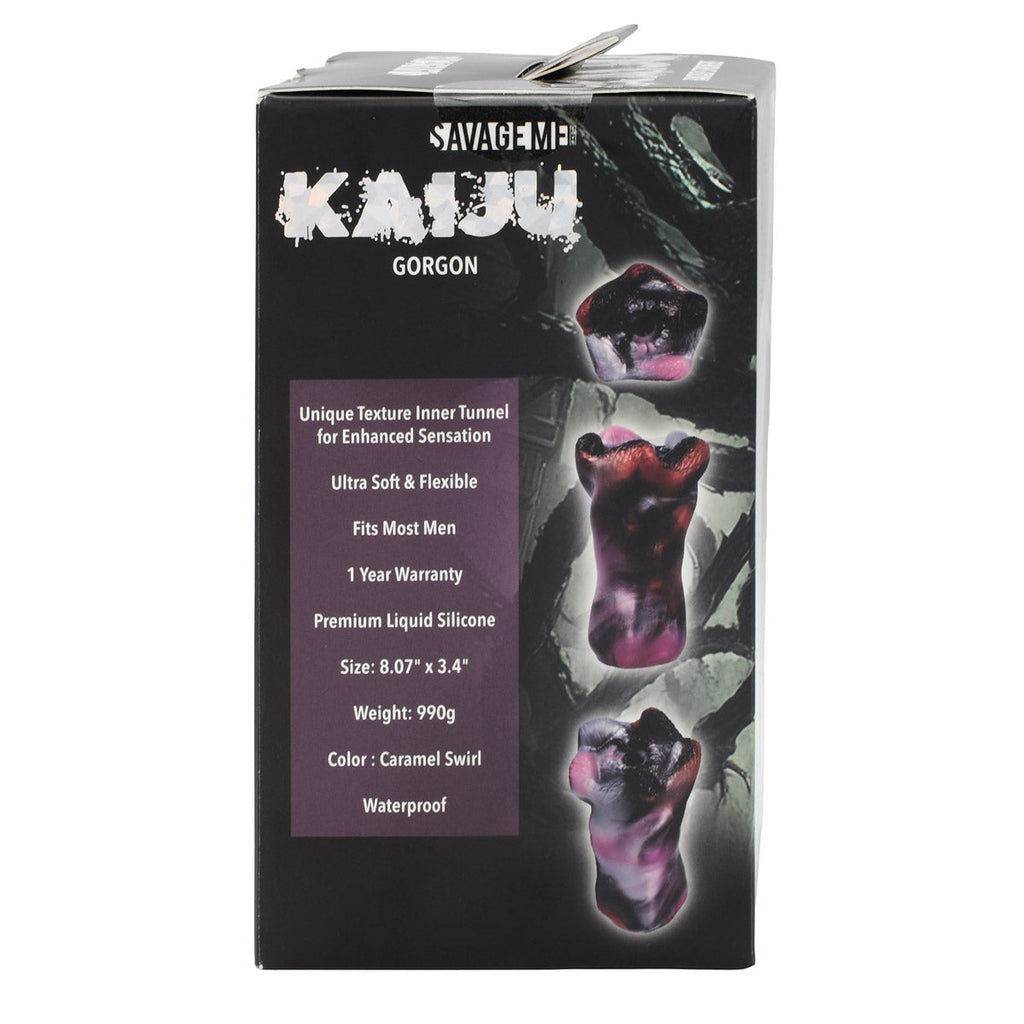 SavageMe Toys KAIJU Gorgon fantasy adult stroker with textured interior for enhanced sensation, realistic design, and detailed craftsmanship.