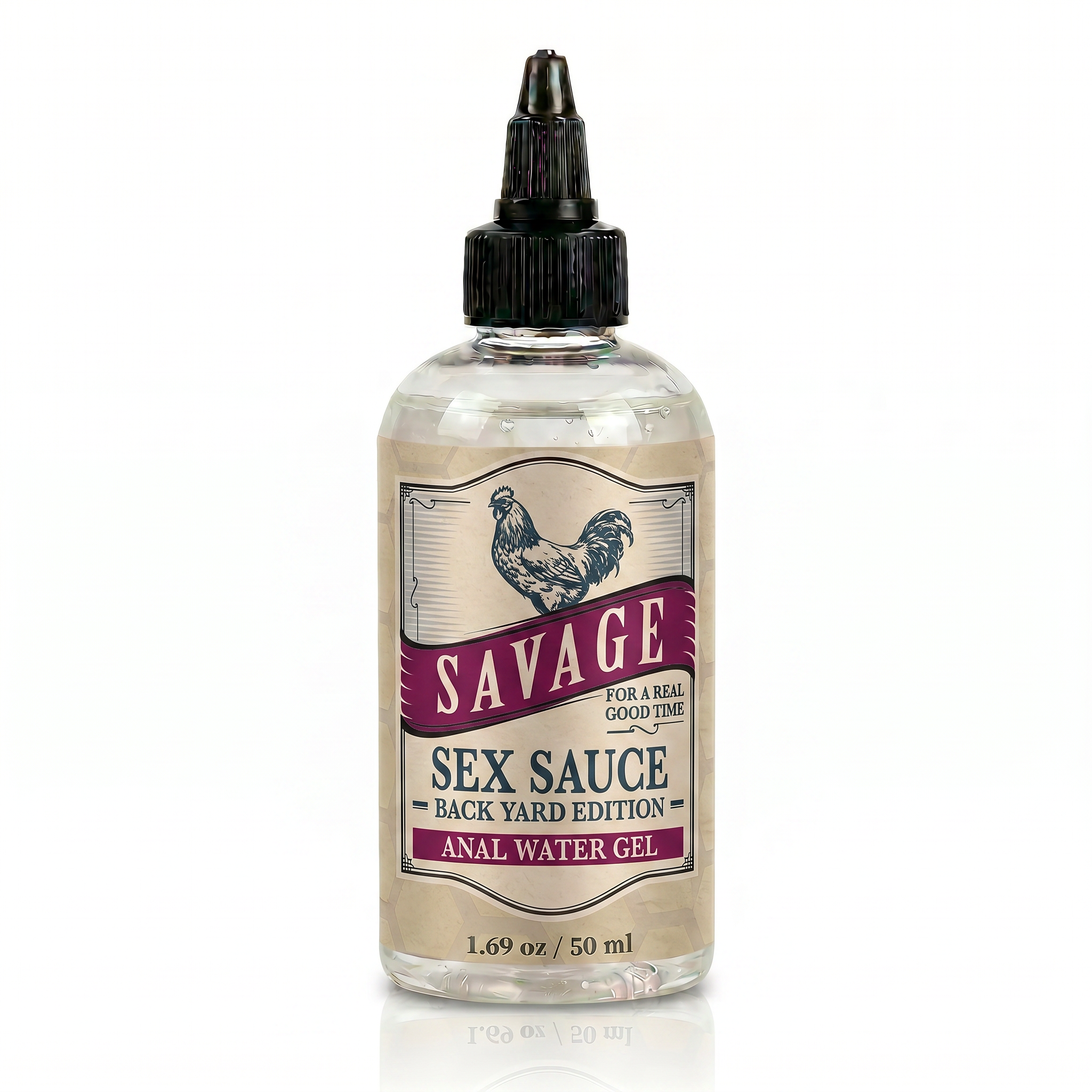 Savage Sex Sauce - Backyard Edition Water Anal Gel (2oz/4oz/8oz)