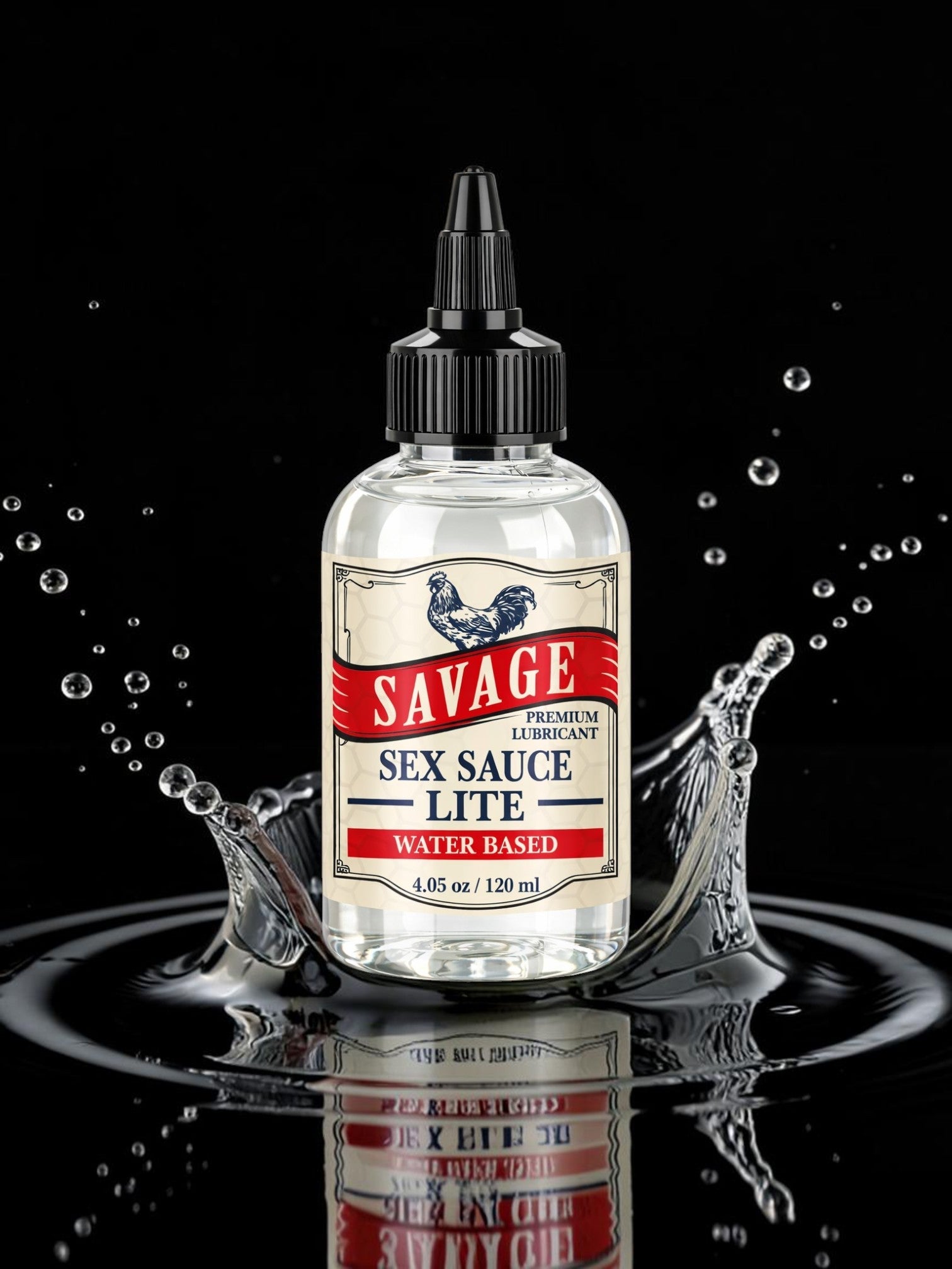 Savage Sex Sauce Lite Water-Based Lubricant