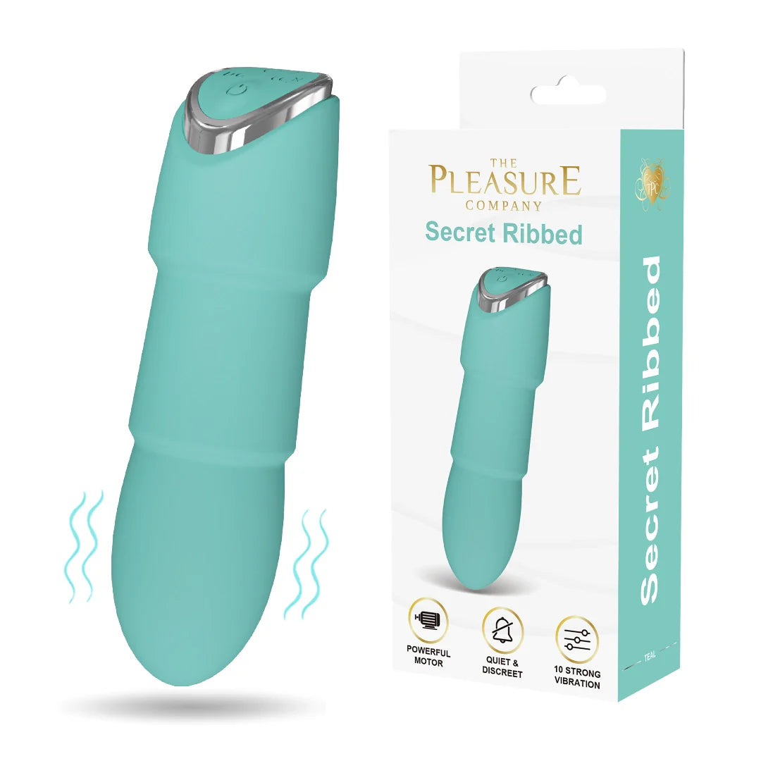 Secret Ribbed Bullet - Teal