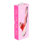 Love Tongue Rolling Wave Vibrator - Red/Peach