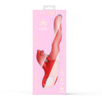 Love Tongue Rolling Wave Vibrator - Red/Peach