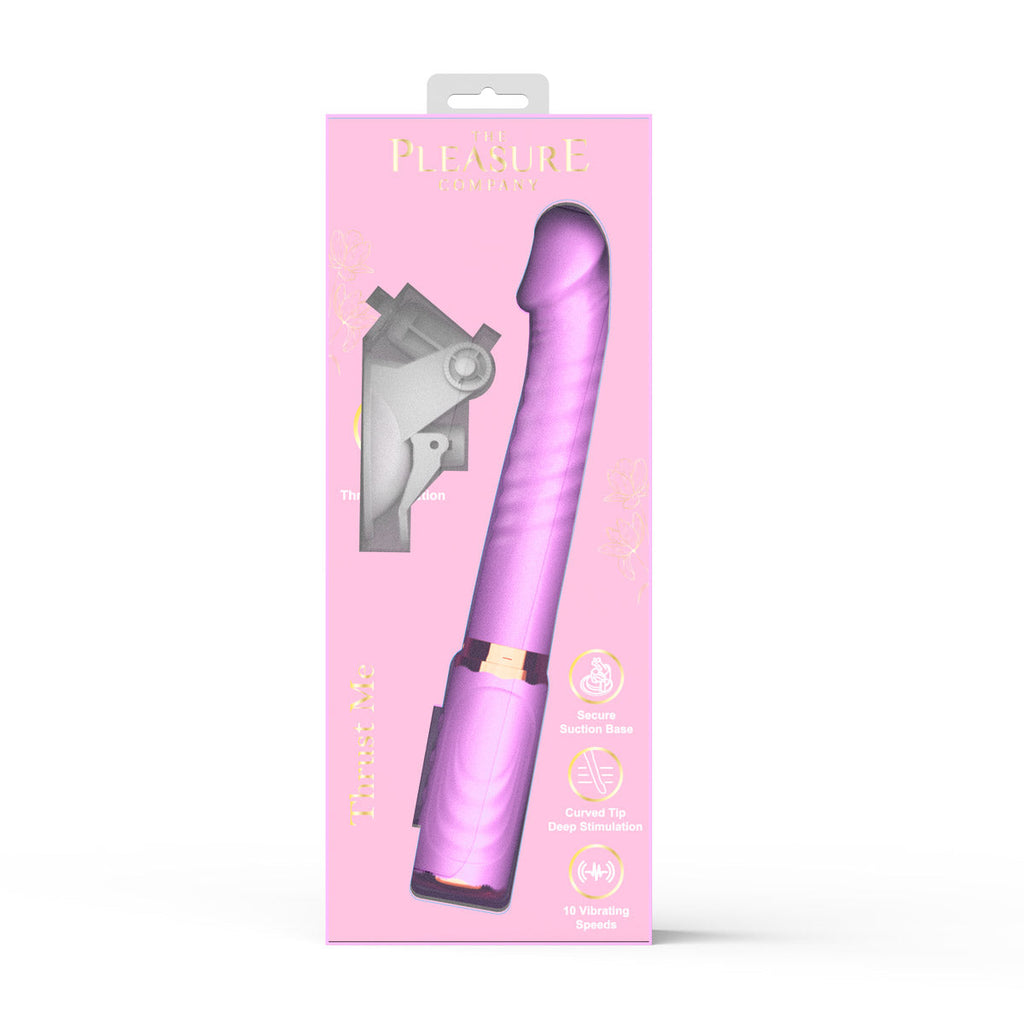 Thrust Me Thrusting Wand Vibrator-Pink