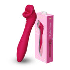Tyler Lips Kissy Vibrator - Red