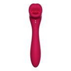 Tyler Lips Kissy Vibrator - Red