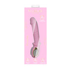 Frenchie Thrusting Wand Vibrator-Dark Pink