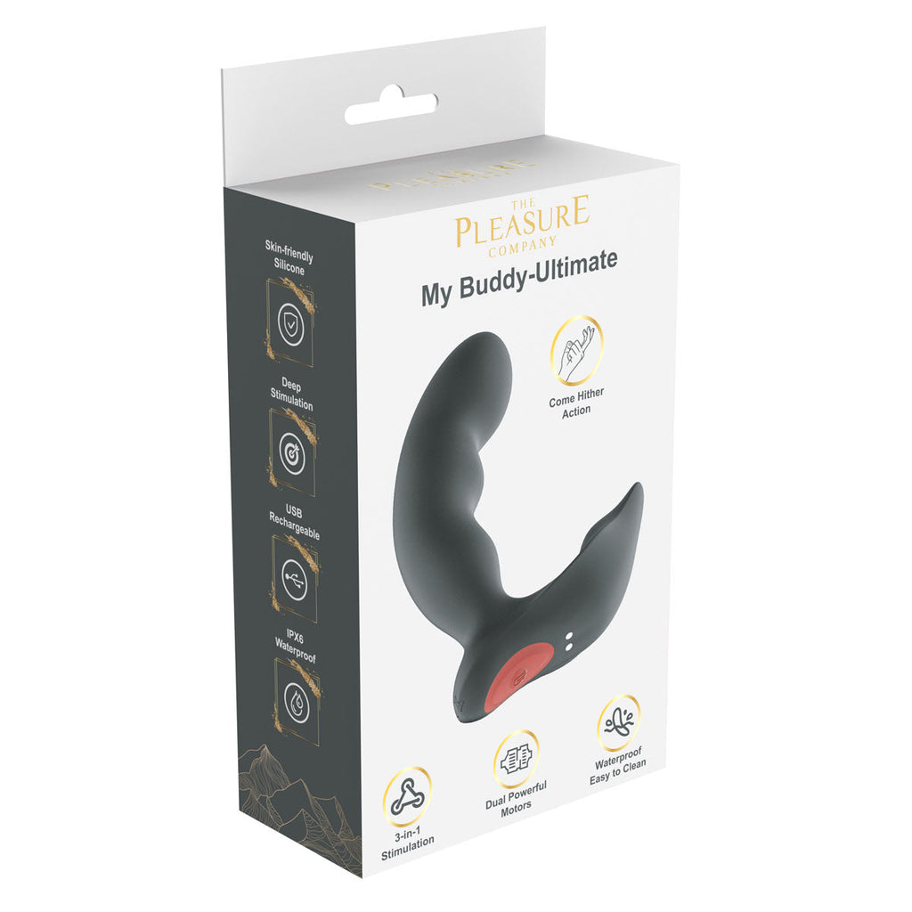 My Buddy - Ultimate Anal Plug Vibrator-Black