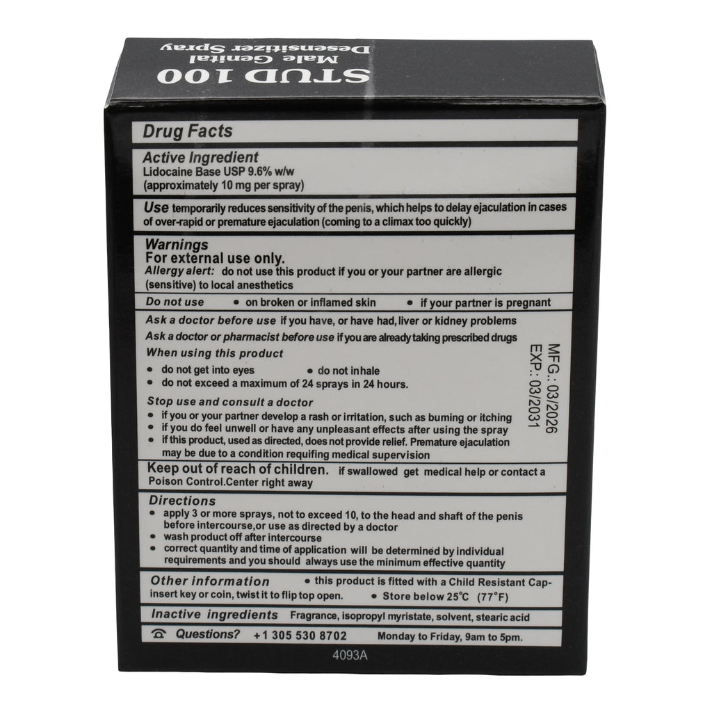 Stud100 Numbing Spray 0.44 fl oz