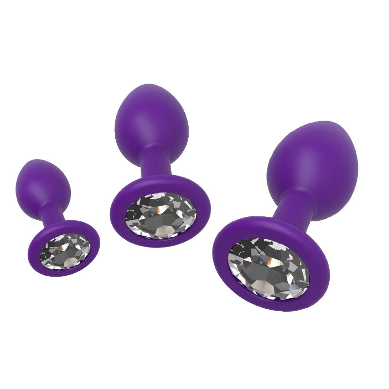 Sparkle Gem Anal Plug - Large