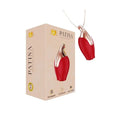 Patina Rose Necklace - Red