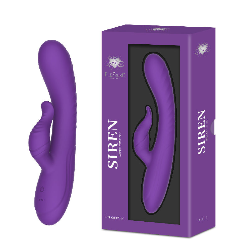 Siren Liquid Silicone Rabbit Vibe - Purple