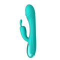 Geneva Liquid Silicone Rabbit Vibe - Teal