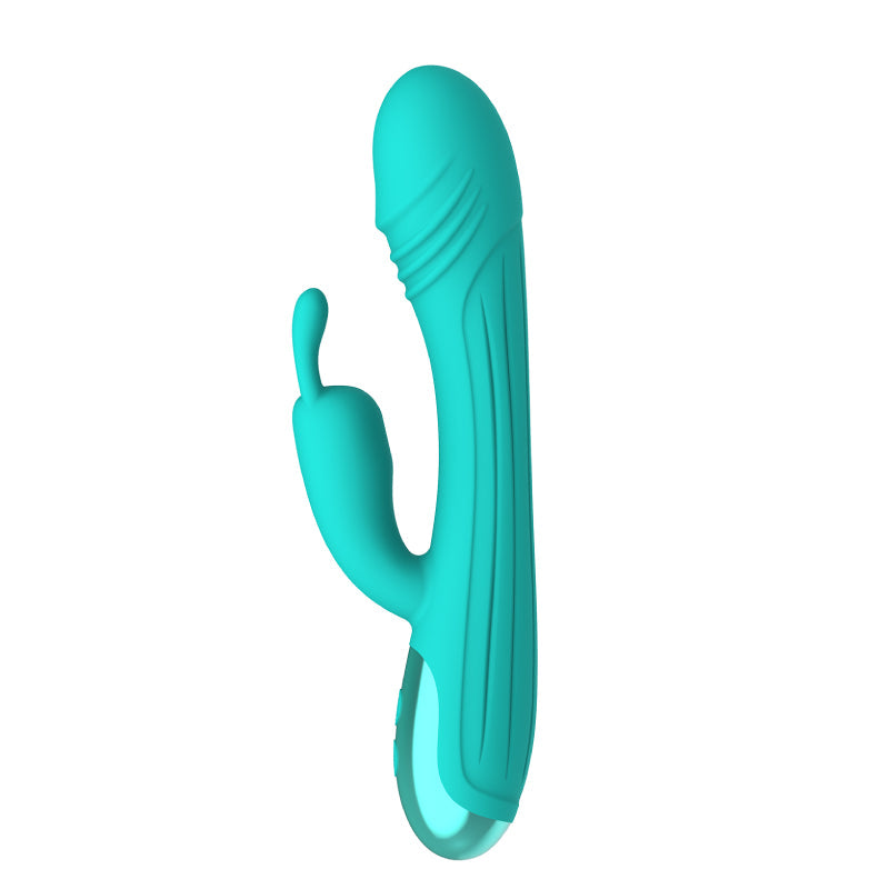 Geneva Liquid Silicone Rabbit Vibe - Teal